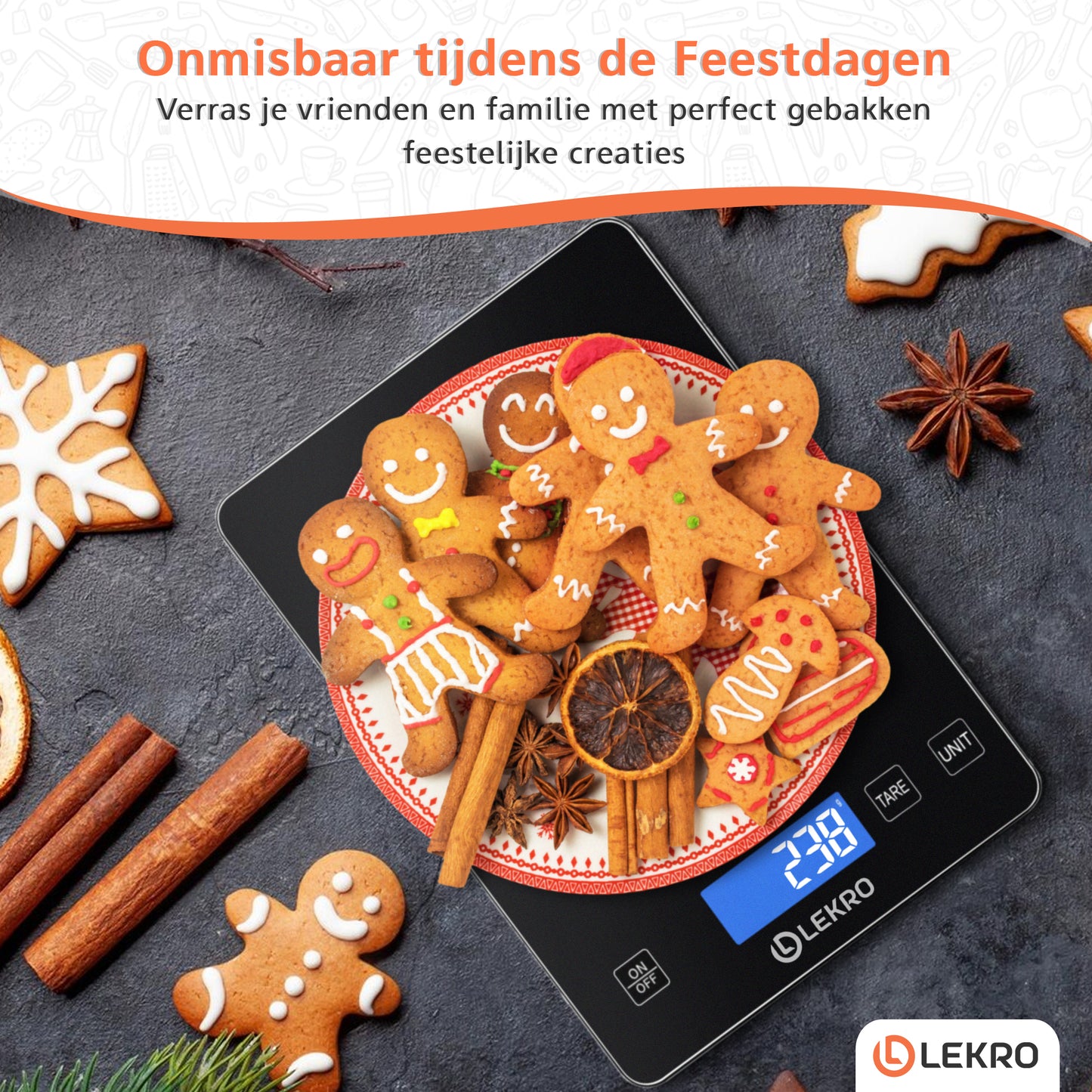 Digitale Präzisions-Küchenwaage