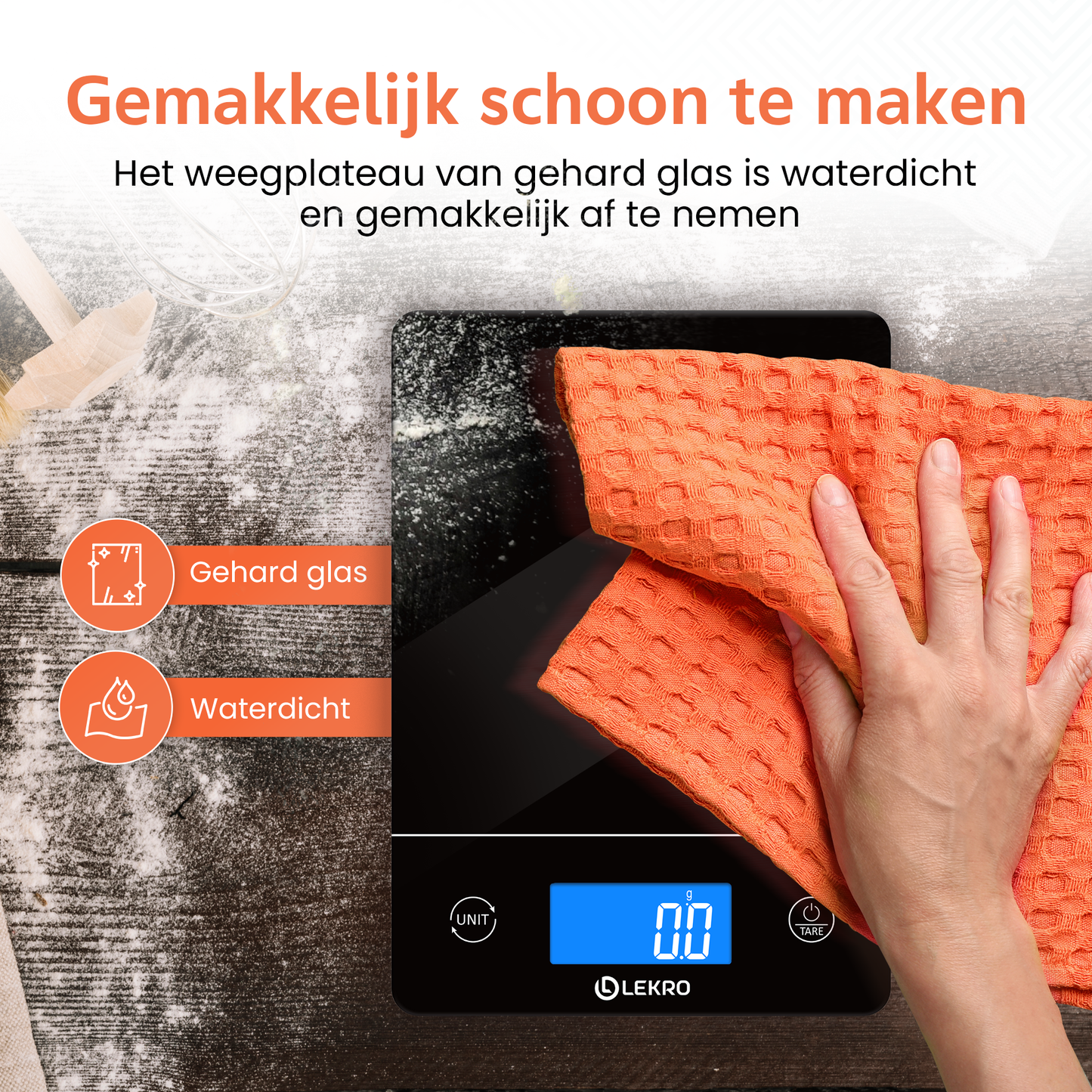 Digitale Precisie Keukenweegschaal – Nieuw 2025 Model