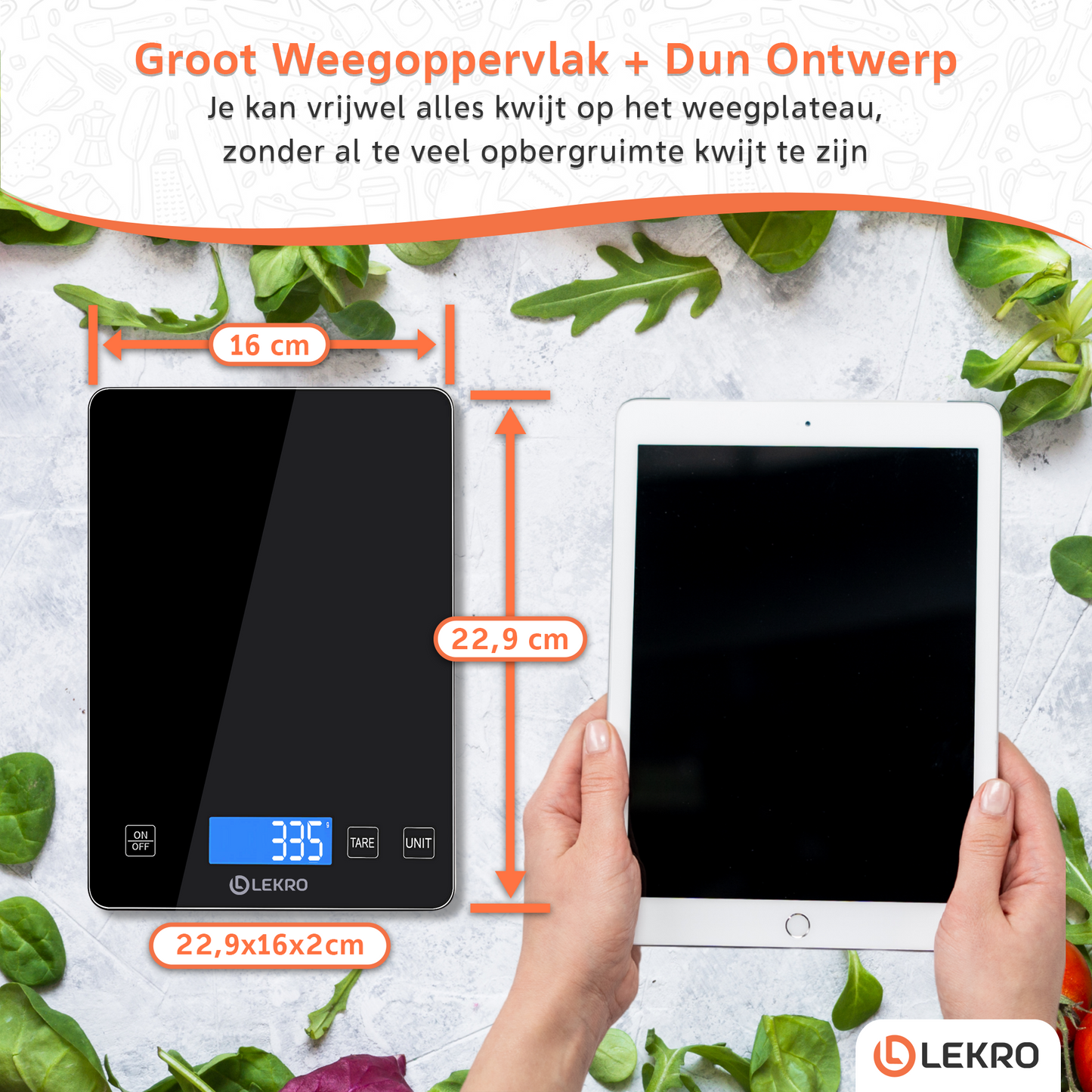Digitale Präzisions-Küchenwaage