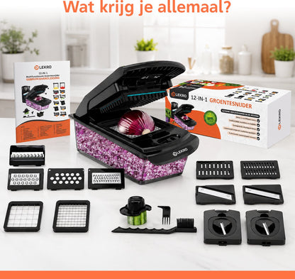 Multifunctionele Groentesnijder Pro - 19-delig