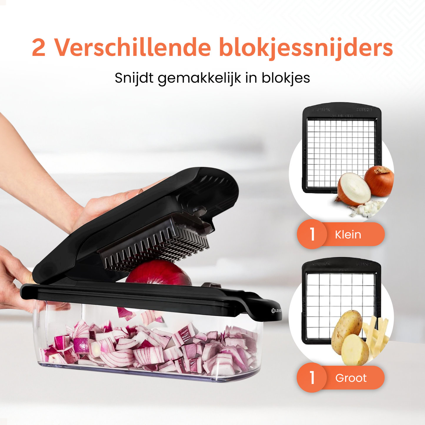 Lekro Multifunctionele Groentesnijder