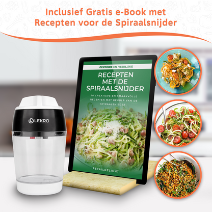 Spiralschneider mit Auffangschale